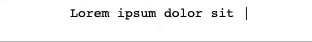 Typewriting effect